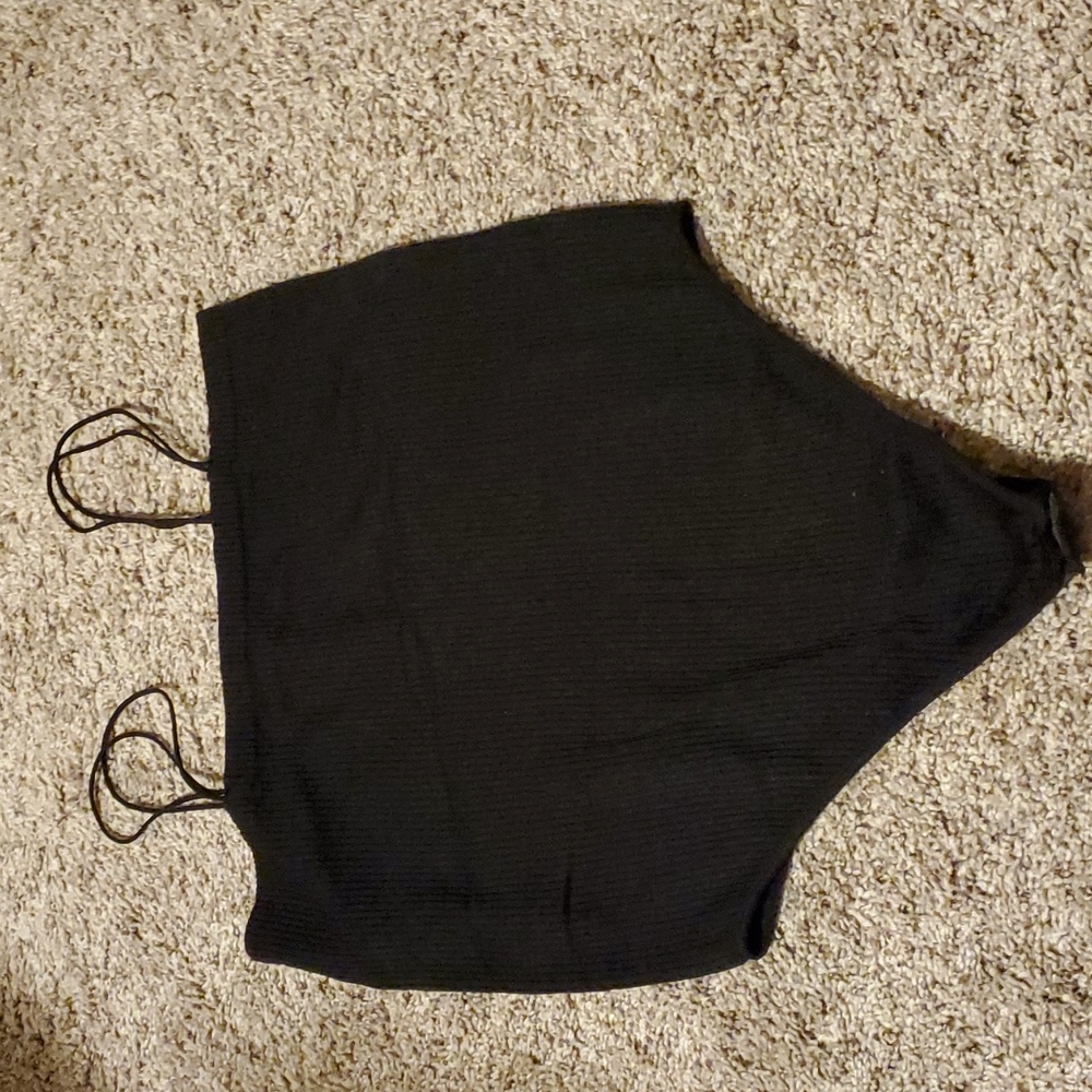 Black Knit Bungee Bodysuit